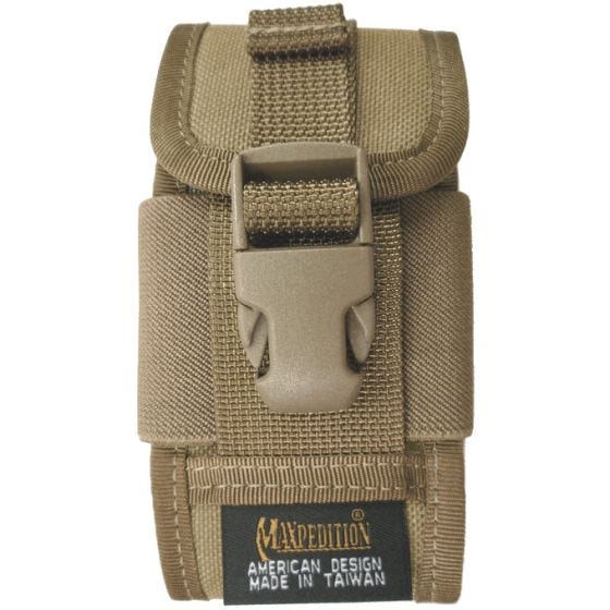 Funda para teléfono móvil o PDA de sujeción con clip Maxpedition en caqui
