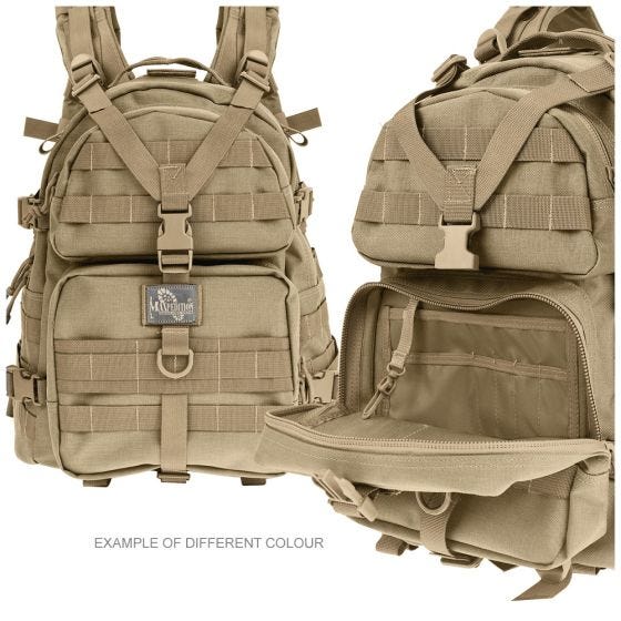 Mochila Maxpedition Condor II en negro