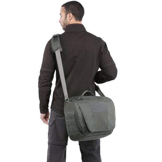 Bolsa bandolera Maxpedition Skyvale en gris