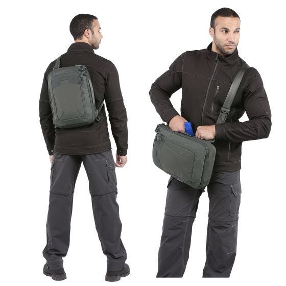 Mochila bandolera Maxpedition Valence en gris