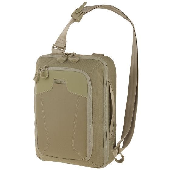 Mochila bandolera Maxpedition Valence en Tan
