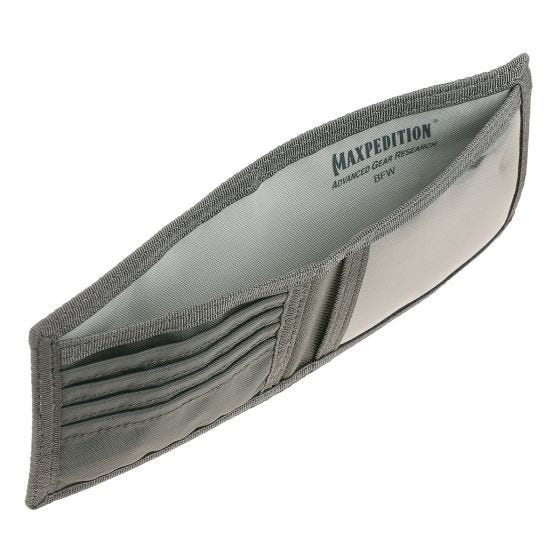 Cartera plegable en dos secciones Maxpedition en gris
