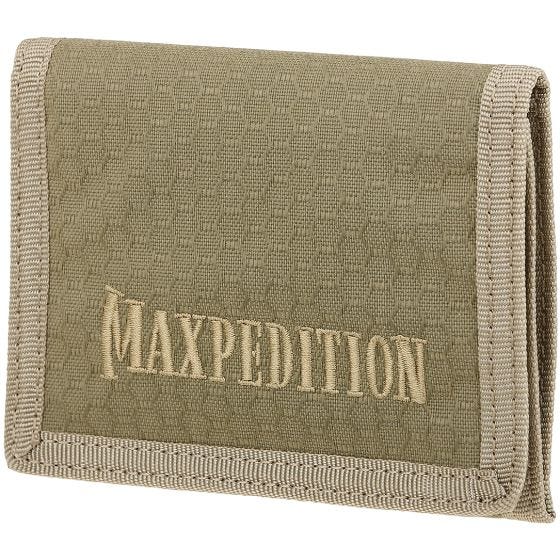 Cartera plegable en tres secciones Maxpedition en Tan