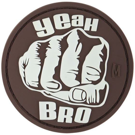 Parche con puño Maxpedition Bro Fist en fosforescente
