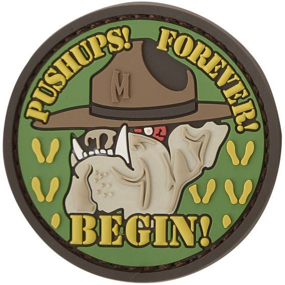 Parche Maxpedition Devil Dog en Arid