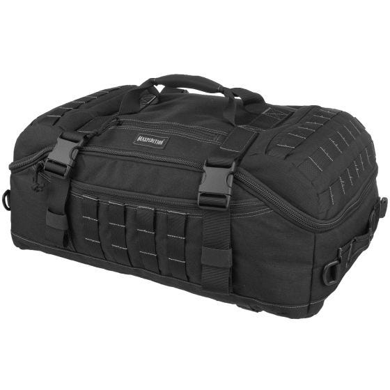Bolsa de viaje Maxpedition Fliegerduffel en negro