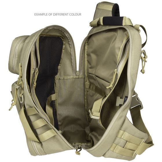 Mochila bandolera Maxpedition Kodiak en negro
