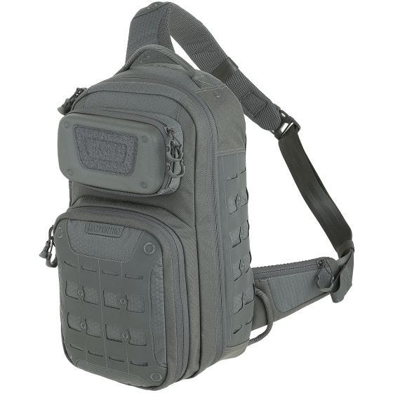 Mochila bandolera Maxpedition Gridflux en gris