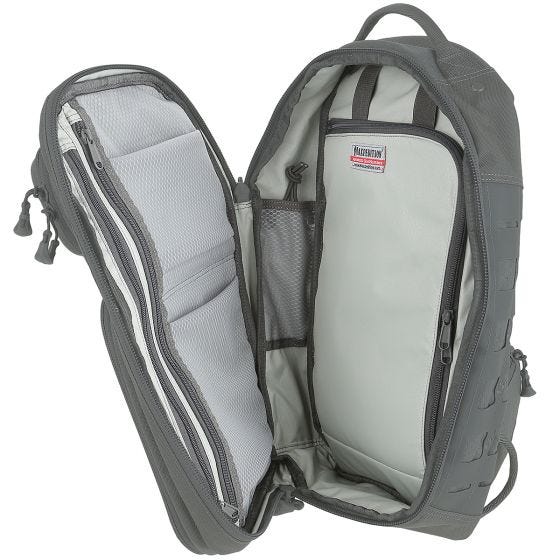 Mochila bandolera Maxpedition Gridflux en gris