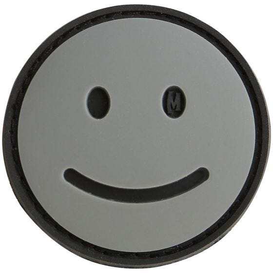 Parche con carita feliz Maxpedition en SWAT