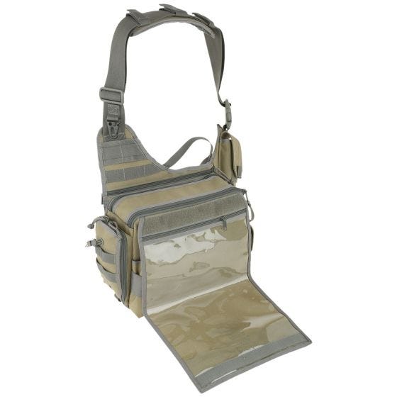 Bolsa bandolera Maxpedition Jumbo A.S.R. Versipack en Caqui Foliage