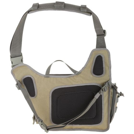 Bolsa bandolera Maxpedition Jumbo A.S.R. Versipack en Caqui Foliage