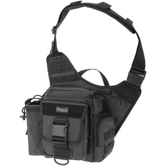 Bolsa bandolera Maxpedition Jumbo Versipack en Wolf Grey