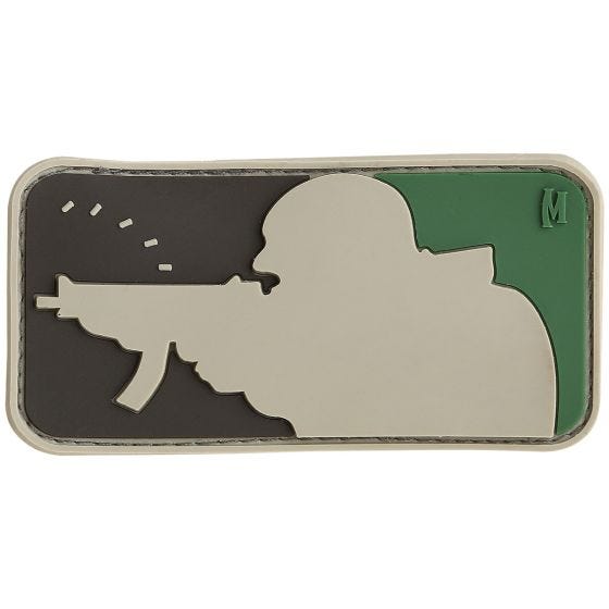 Parche con tirador Maxpedition Major League Shooter en Arid