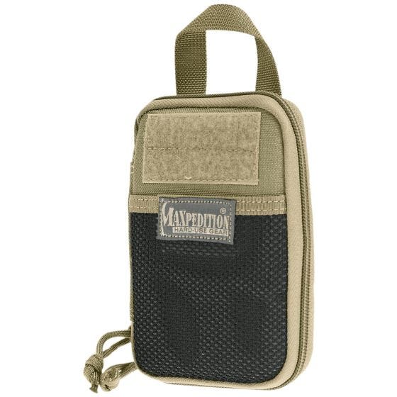 Organizador de bolsillo mini Maxpedition en caqui
