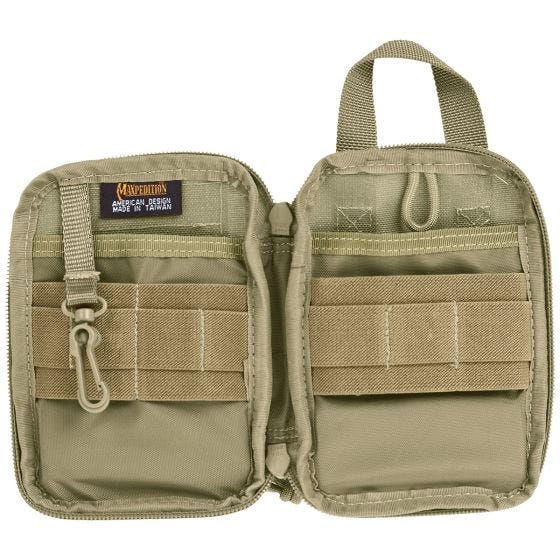 Organizador de bolsillo mini Maxpedition en caqui