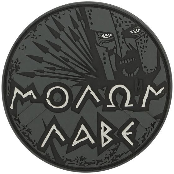 Parche Maxpedition Molon Labe en SWAT