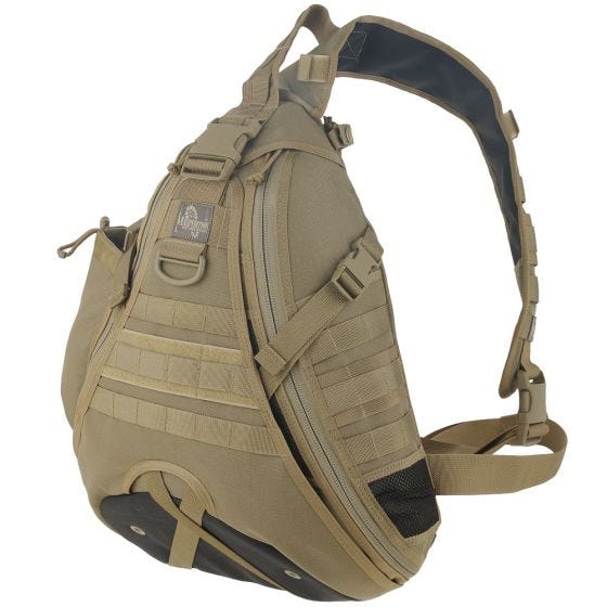 Mochila bandolera Maxpedition Monsoon en caqui