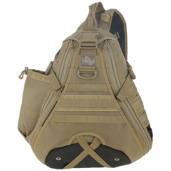 Mochila bandolera Maxpedition Monsoon en caqui
