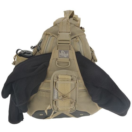 Mochila bandolera Maxpedition Monsoon en caqui