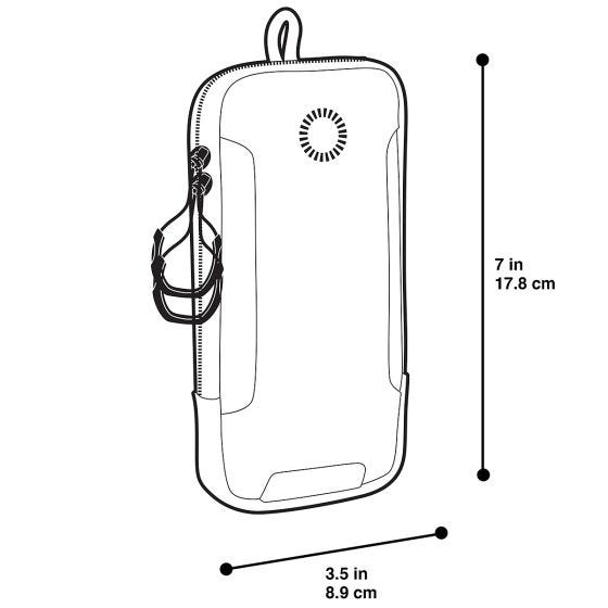 Funda para iPhone 6/6S/7 Maxpedition PHP en negro