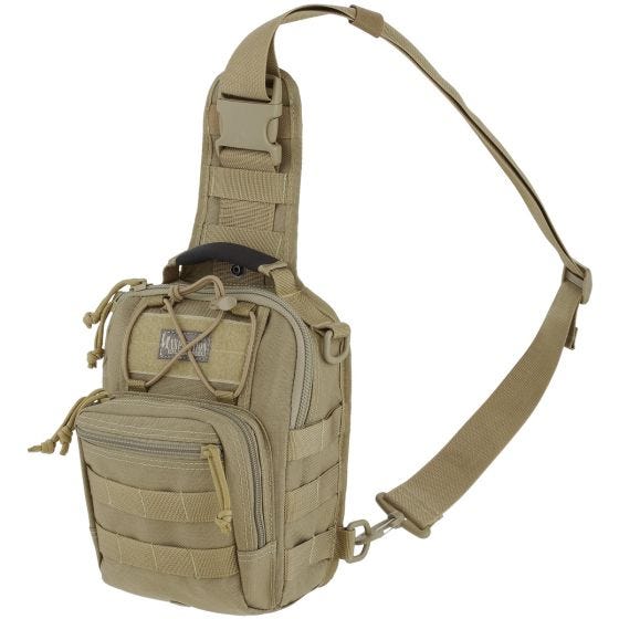Mochila bandolera Maxpedition Remora en caqui