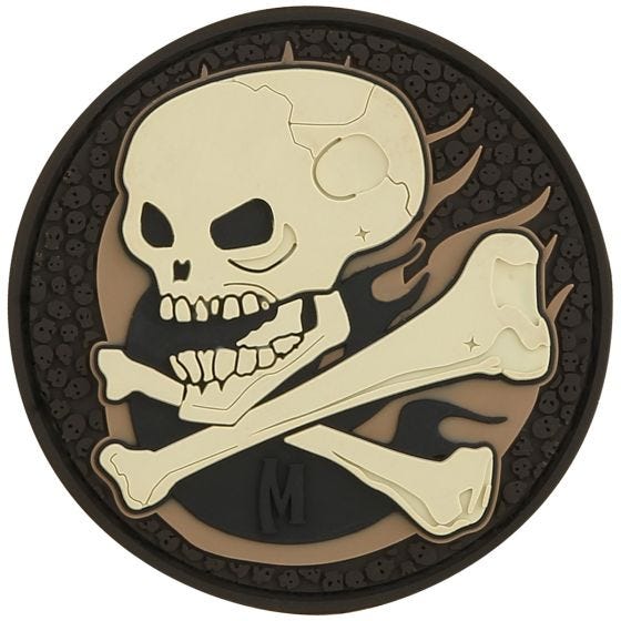 Parche con calavera Maxpedition en Arid
