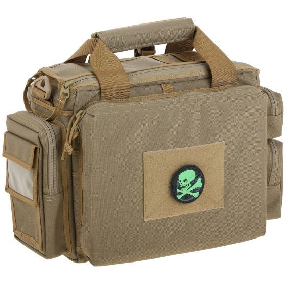 Parche con calavera Maxpedition en fosforescente