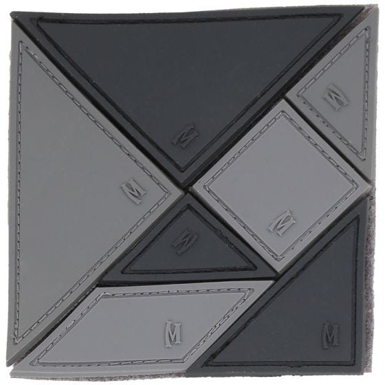 Parche de 7 piezas Maxpedition Tangram en SWAT