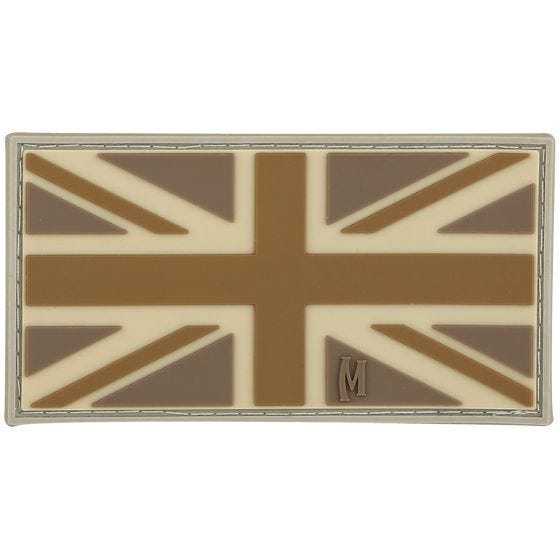 Parche con bandera del Reino Unido Maxpedition en fosforescente