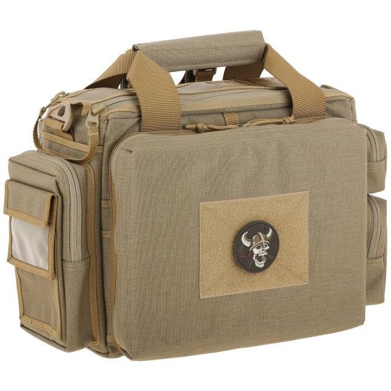 Parche con calavera vikinga Maxpedition en Arid
