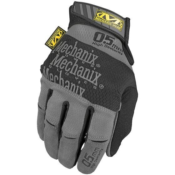 Guantes Mechanix Wear Specialty High Dexterity de 0,5 mm en gris/negro