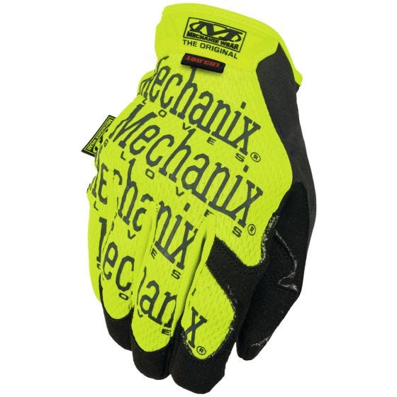 Guantes Mechanix Wear CR5 Original en Hi-Viz Yellow