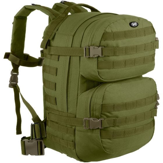 Mochila MFH Assault II en OD Green
