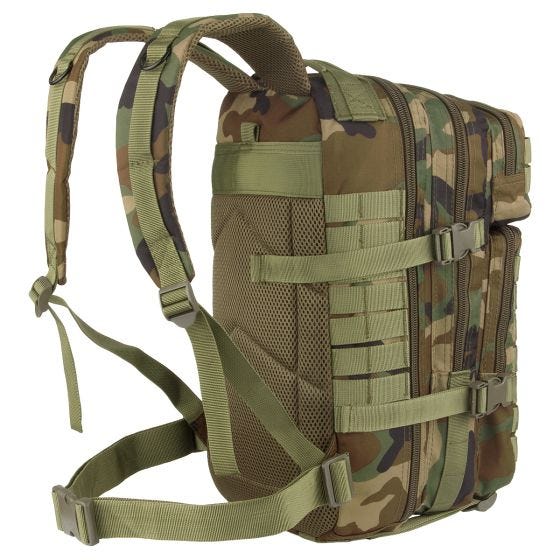 Mochila MFH Assault I en Woodland