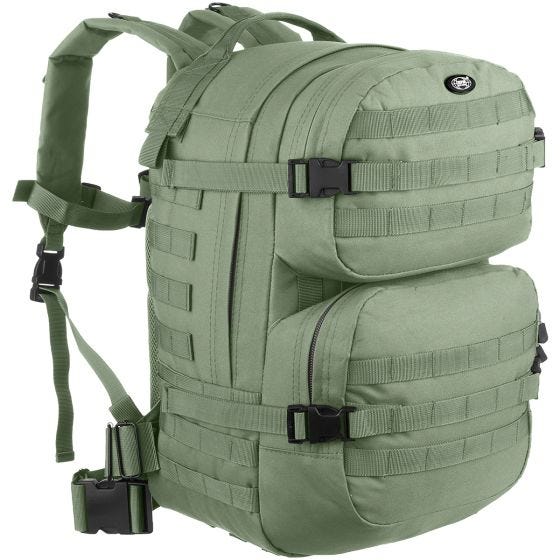 Mochila MFH Assault II en Foliage Green