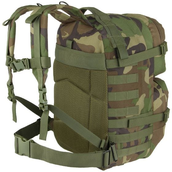 Mochila MFH Assault II en Woodland