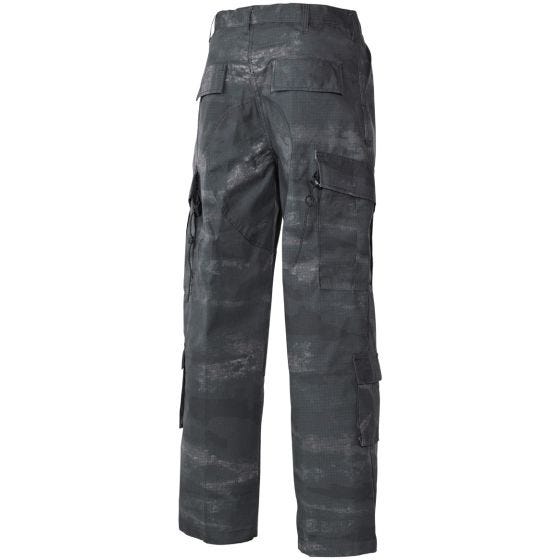 Pantalones de combate MFH ACU de Ripstop en HDT Camo LE