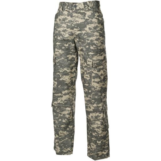 Pantalones de combate MFH ACU de Ripstop en ACU Digital
