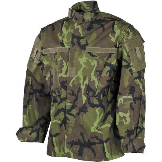 Chaqueta MFH ACU Field de Ripstop en Czech Woodland