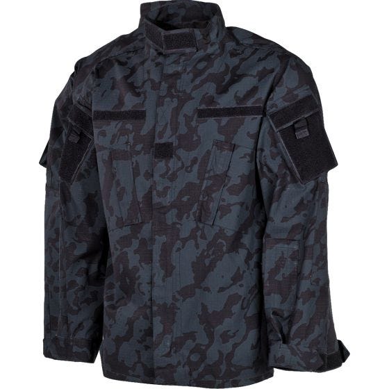 Chaqueta MFH ACU Field de Ripstop en Night Camo