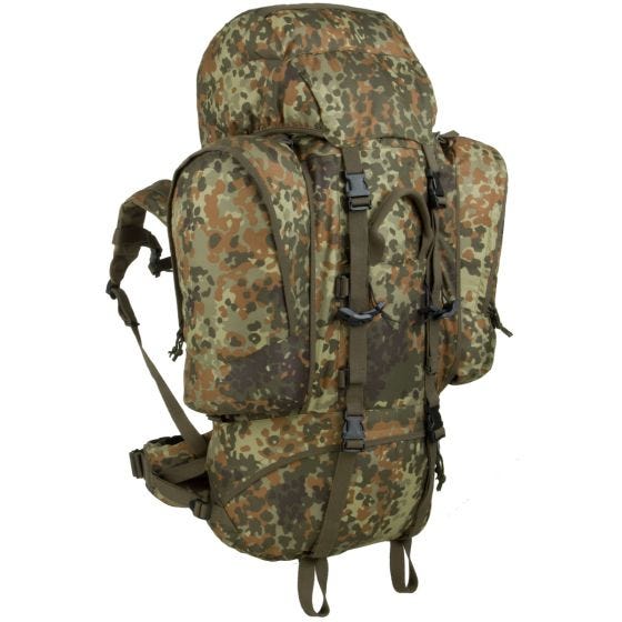 Mochila MFH Alpin110 en Flecktarn