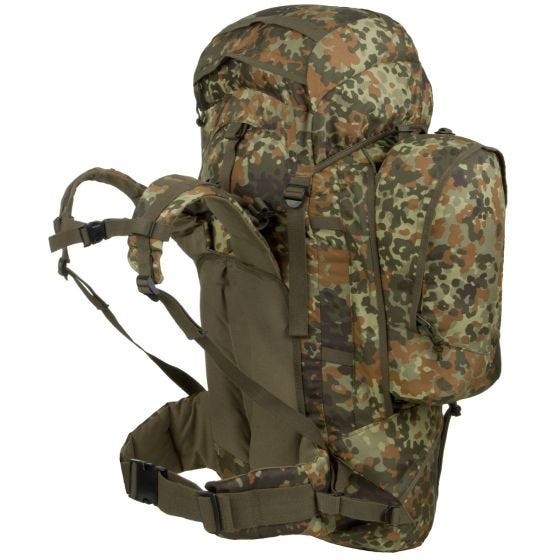 Mochila MFH Alpin110 en Flecktarn