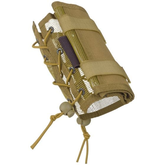 Bolsa para brazo MFH con bolsillos para mapa y dinero en Coyote Tan