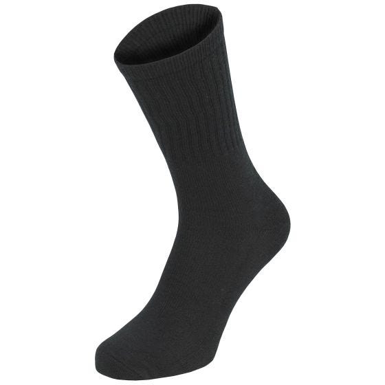 Pack de 3 pares de calcetines MFH Army en negro