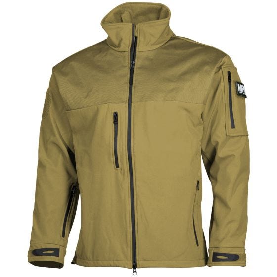Chaqueta ligera MFH Australia en Coyote Tan