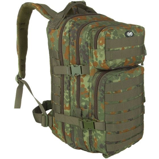 Mochila MFH Assault I en Flecktarn