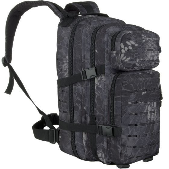 Mochila MFH Assault I Laser en Snake Black