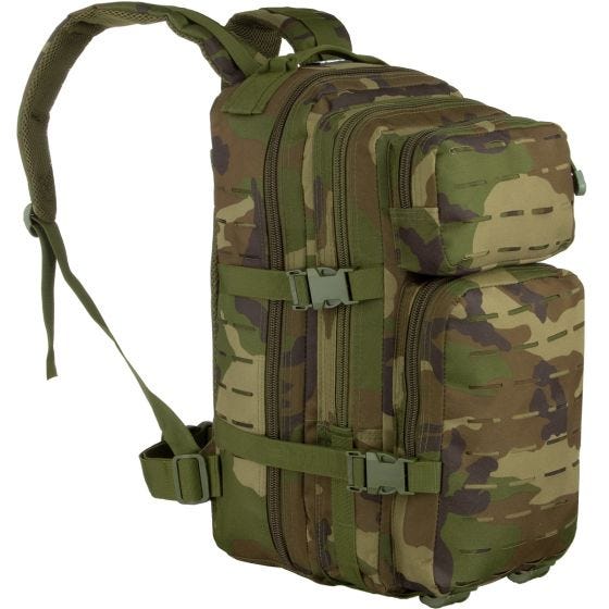 Mochila MFH Assault I Laser en Woodland