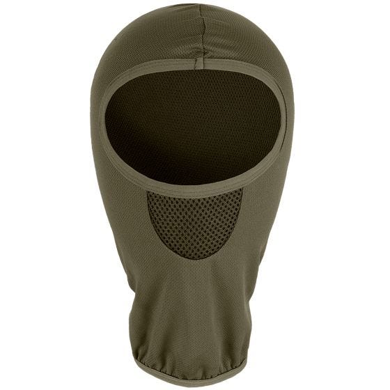 Pasamontañas táctico MFH con una abertura en OD Green